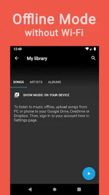 Unlimited MP3 Music Downloader android App screenshot 1